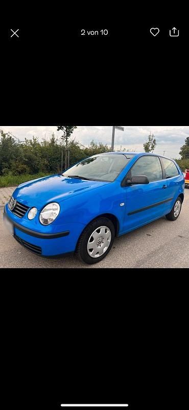 Gebraucht VW Polo 60 PS (44 kW) 2003 Blau Kleinwagen