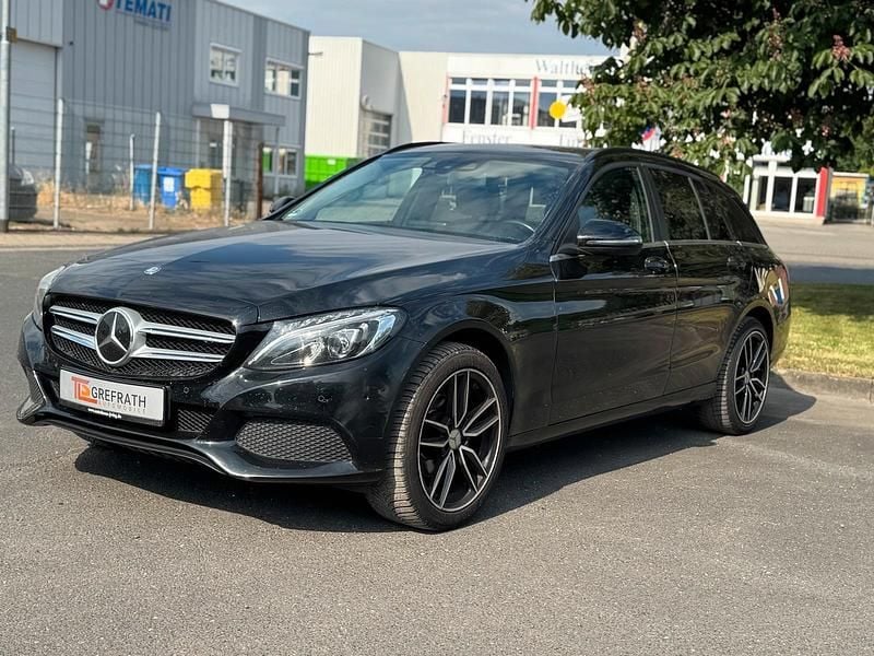 Schwarz Gebraucht 2015 Mercedes C200 Kombi | 8.700 € - Bild 1/4