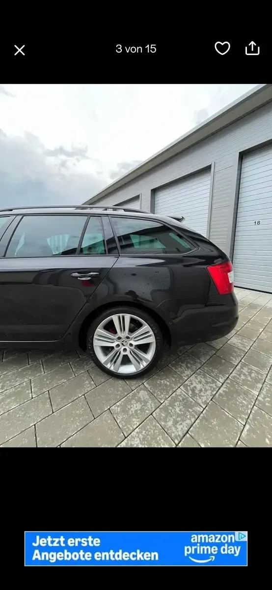 Gebraucht Skoda Octavia RS 184 PS (135 kW) 2014 Schwarz Kombi