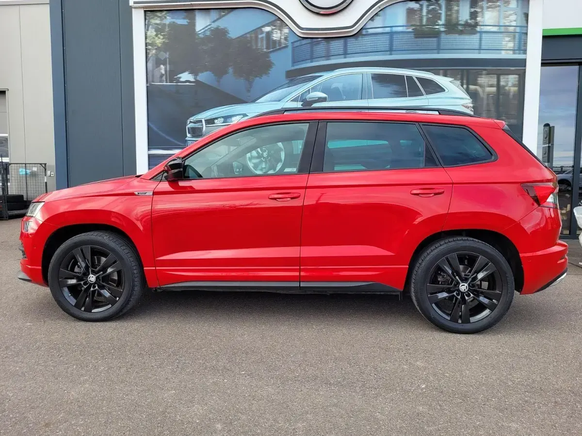 Gebraucht Skoda Karoq SportLine 150 PS (110 kW) 2019 Rot SUV