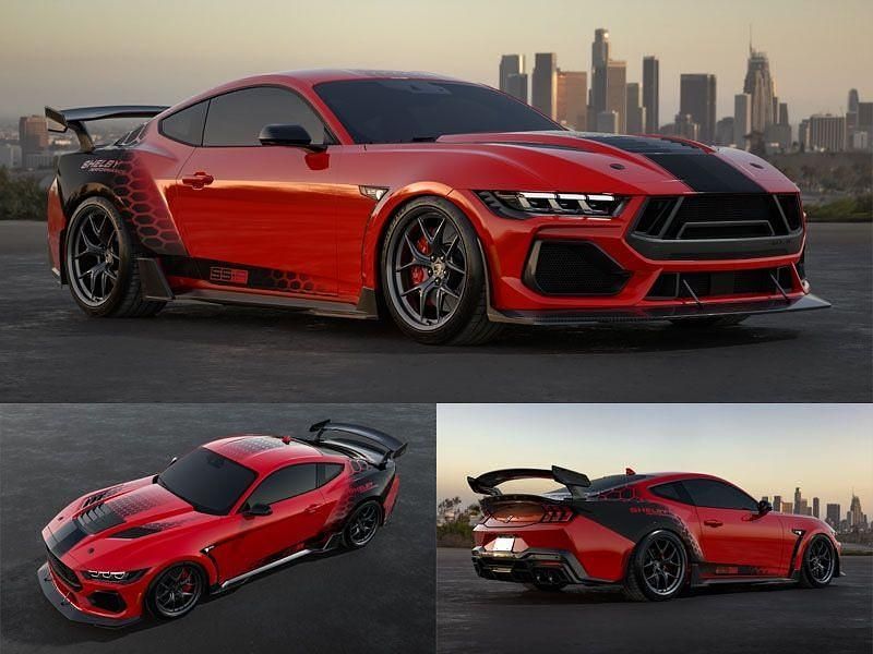 Neu Ford Shelby 850 PS (625 kW) 2026 Rot Coupé