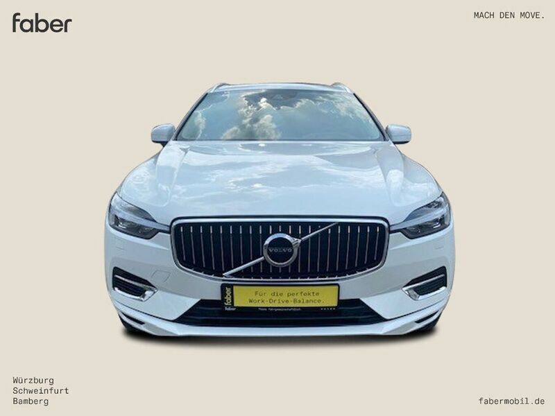 Gebraucht Volvo XC60 Inscription 392 PS (288 kW) 2021 Crystal white / metallic (weiß) SUV