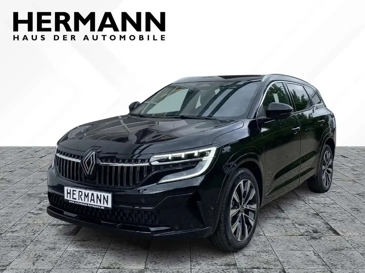 Gebraucht Renault Espace Techno 200 PS (147 kW) 2024 Black pearlschwarz metallic ( Van / Kleinbus