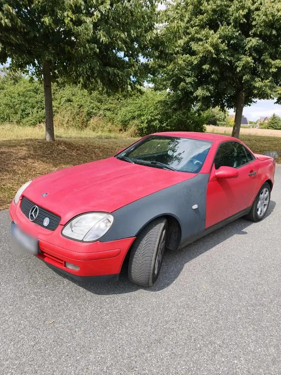 Gebraucht Mercedes SLK230 197 PS (144 kW) 1997 Rot Cabrio