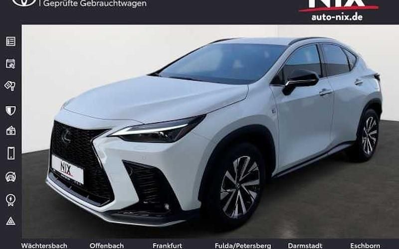 Fujiweiß Gebraucht 2023 Lexus NX450h+ E-FOUR F-Sport SUV | 57.799 € (Fairer Preis) - Bild 1/4