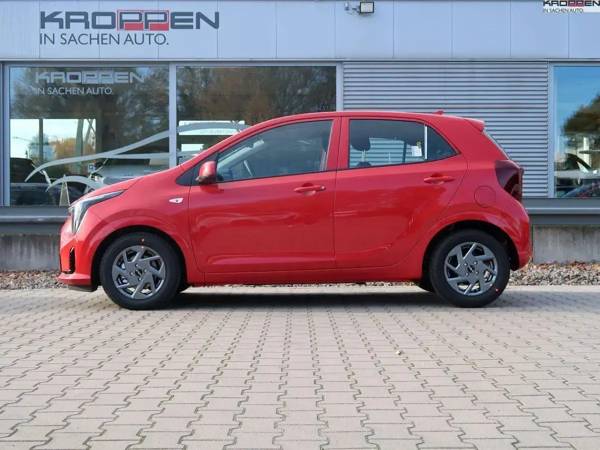 Gebraucht Kia Picanto Vision 68 PS (50 kW) 2025 (beg) signal red Kleinwagen