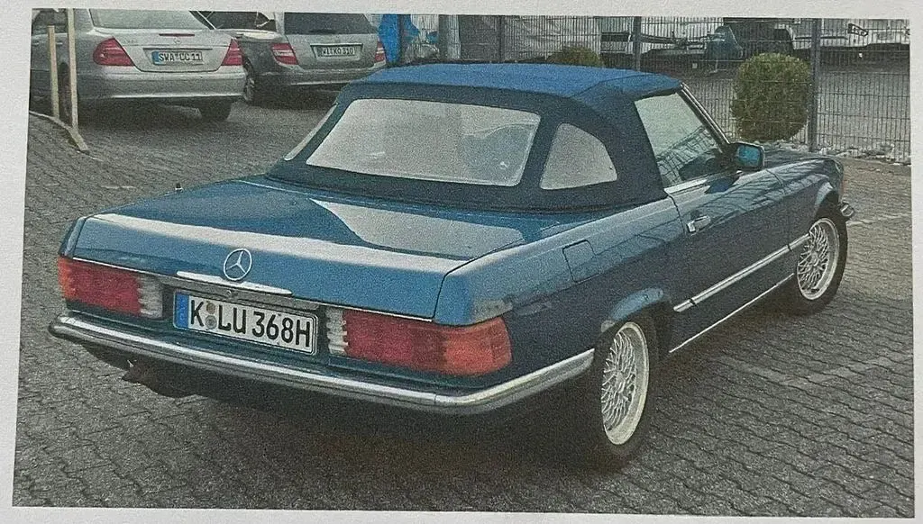 Gebraucht Mercedes SL300 179 PS (131 kW) 1986 Blau Cabrio