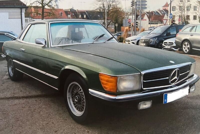 Grün Gebraucht 1975 Mercedes SLC280 Coupé | 22.999 € - Bild 1/4
