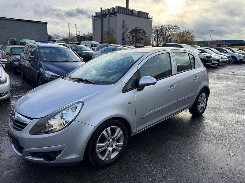 Silber Gebraucht 2007 Opel Corsa Catch Me Kleinwagen | 850 € (Superpreis) - Bild 1/4