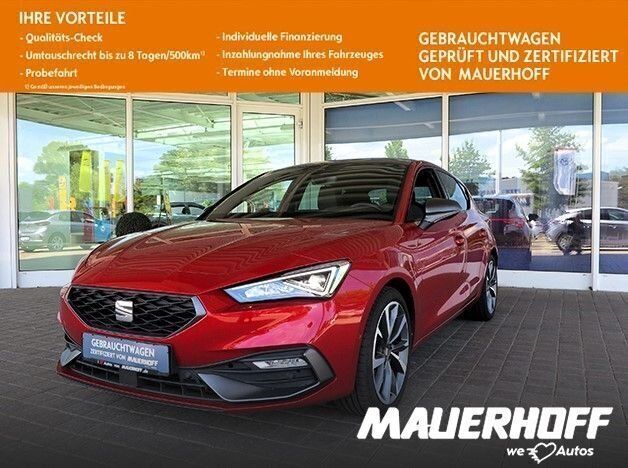 "desire" rot Gebraucht 2020 Seat Leon FR Limousine | 22.990 € (Fairer Preis) - Bild 1/4