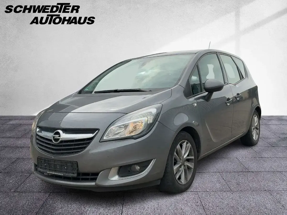 Gebraucht Opel Meriva drive 120 PS (88 kW) 2016 Grau Van / Kleinbus