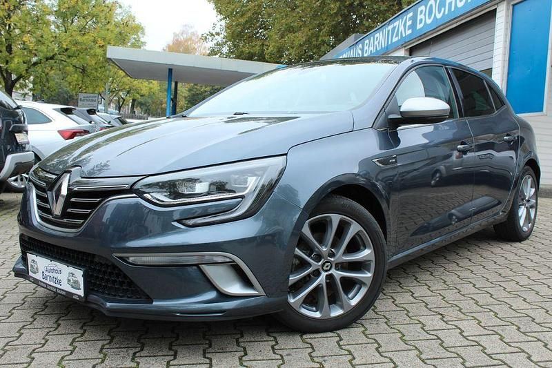Grau Gebraucht 2016 Renault Mégane GT Line GT-Line Limousine | 10.990 € (Fairer Preis) - Bild 1/4