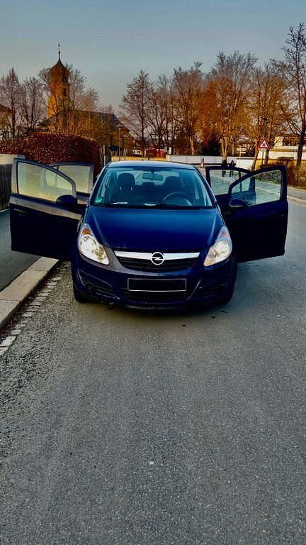 Gebraucht Opel Corsa 60 PS (44 kW) 2009 Blau Kleinwagen