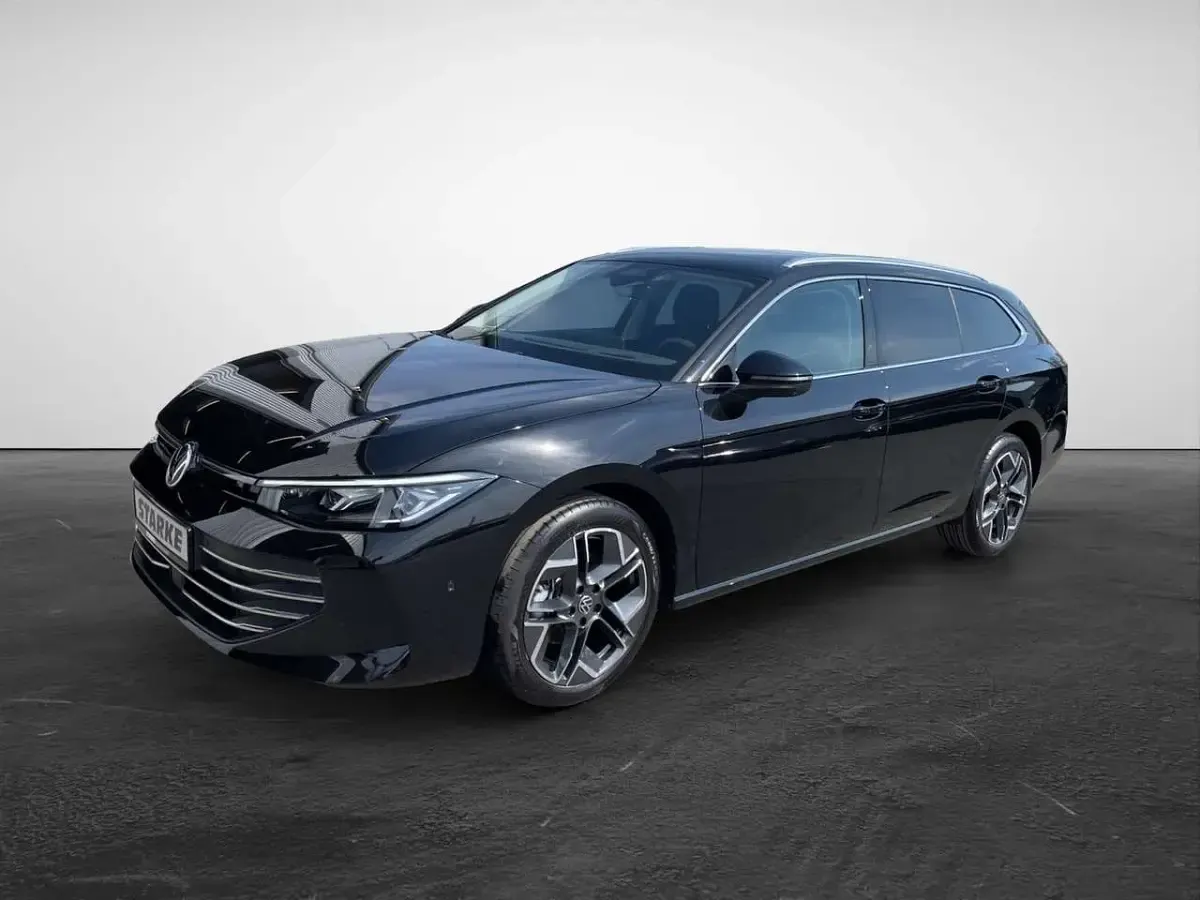 Gebraucht VW Passat Business 150 PS (110 kW) 2025 Schwarz (grenadillschwarz metallic) Kombi