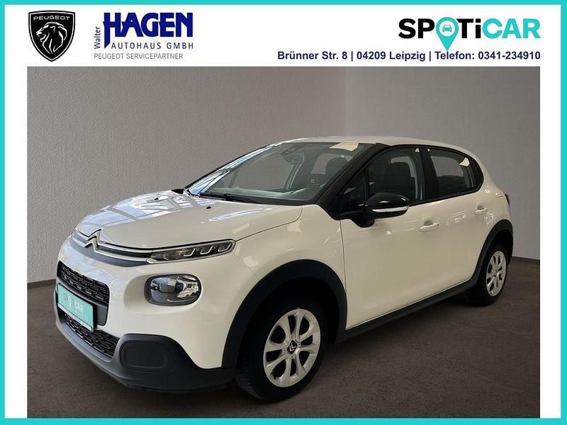 Banquise weiß Gebraucht 2020 Citroën C3 Feel Kleinwagen | 9.490 € (Fairer Preis) - Bild 1/4