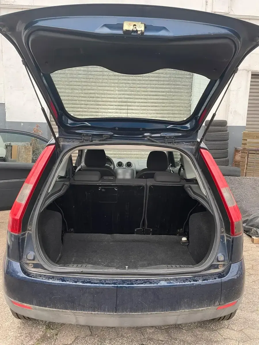 Gebraucht Ford Fiesta 69 PS (50 kW) 2004 Blau Kleinwagen