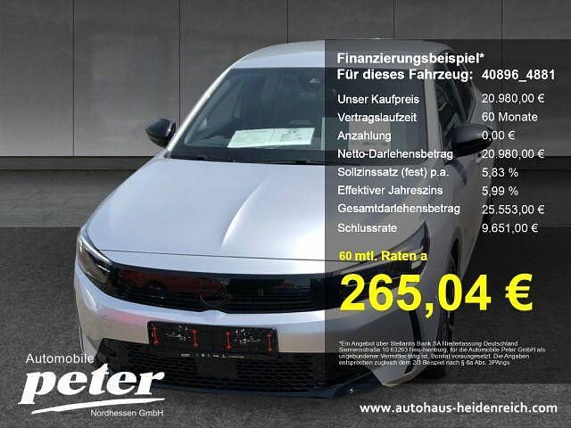 Silber Neu 2025 Opel Corsa Limousine | 20.980 € (Etwas zu teuer) - Bild 1/4