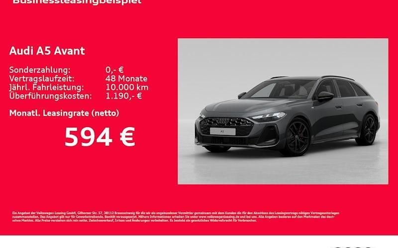 Grau Neu 2025 Audi A5 Ambiente Coupé | 70.840 € - Bild 1/4
