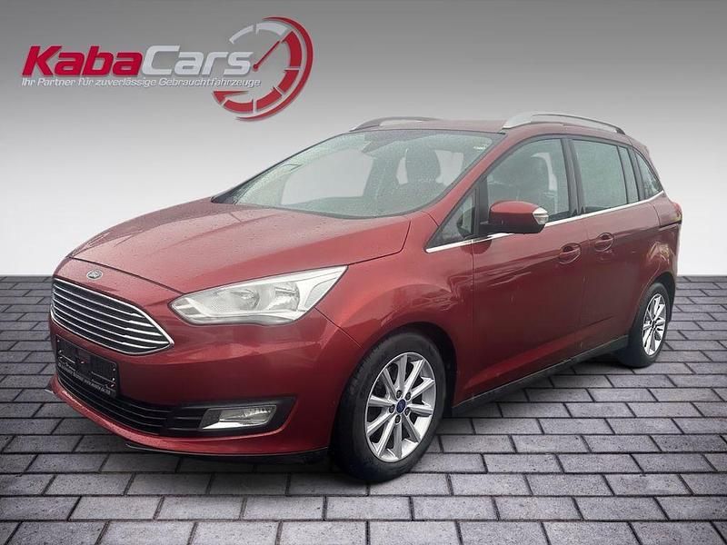 Gebraucht Ford Grand C-Max Titanium 182 PS (133 kW) 2016 Rot Van / Kleinbus