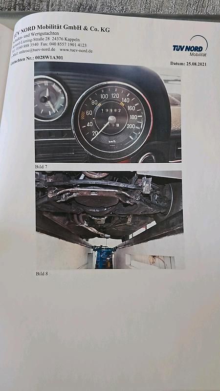 Gebraucht Mercedes W114 1970 Silber Coupé