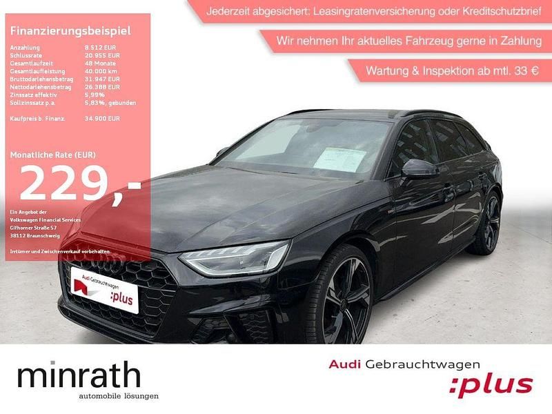 Gebraucht Audi A4 S-Line 163 PS (119 kW) 2024 Mythosschwarz metallic Kombi