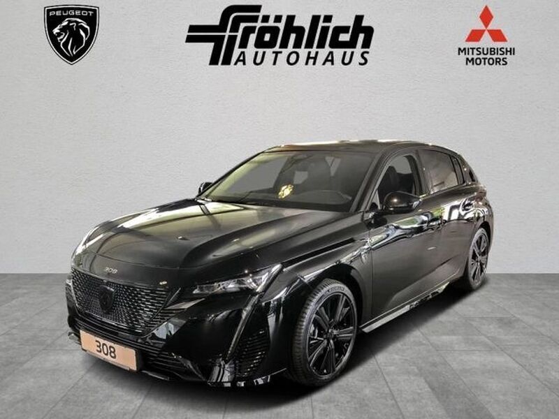 Schwarz Neu 2025 Peugeot 308 GT Limousine | 39.249 € (Teuer) - Bild 1/4