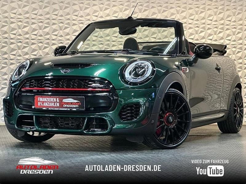 Gebraucht Mini John Cooper Works Cabriolet 231 PS (169 kW) 2018 British racing green ii metall Cabrio