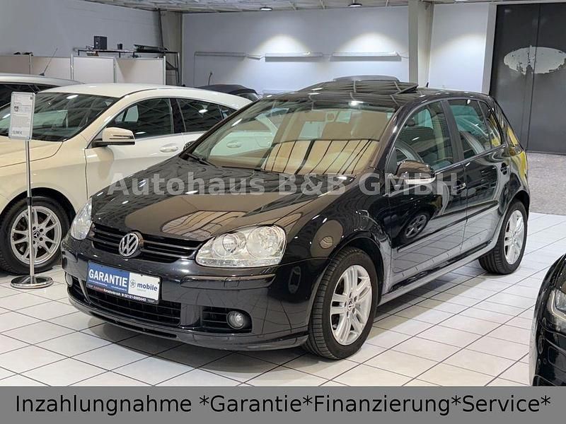 Schwarz Gebraucht 2007 VW Golf V Limousine | 4.990 € (Teuer) - Bild 1/4