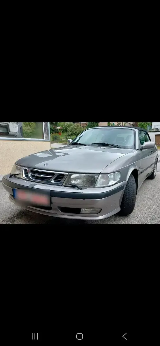 Gebraucht Saab 9-3 150 PS (110 kW) 2003 Silber Cabrio