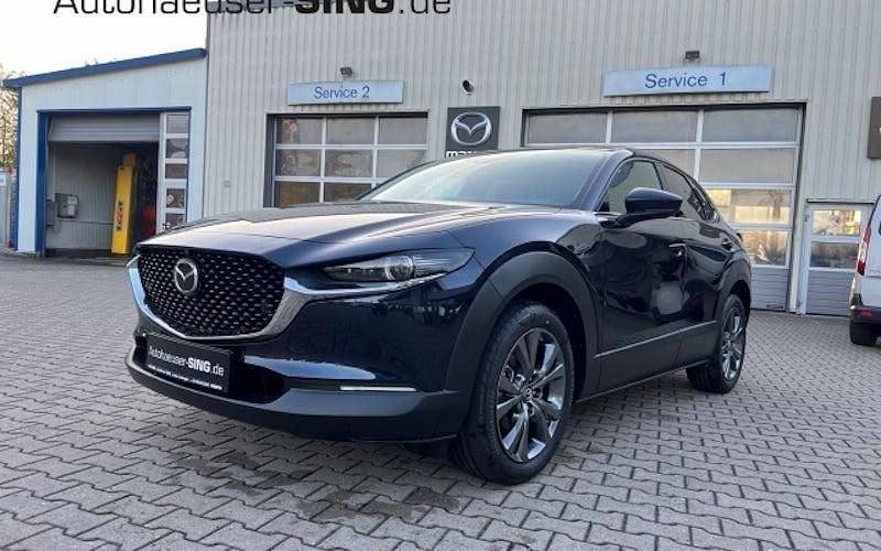 Blau Gebraucht 2024 Mazda CX-30 Exclusive-Line SUV | 28.890 € (Fairer Preis) - Bild 1/4