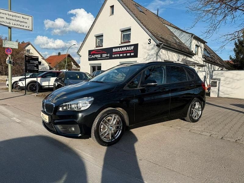 Gebraucht BMW 218 Active Tourer Advantage 150 PS (110 kW) 2016 Schwarz Van / Kleinbus