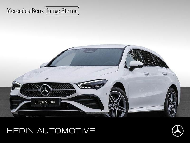 Unilack polarweiß Gebraucht 2024 Mercedes CLA250e Shooting Brake AMG Kombi | 35.990 € (Fairer Preis) - Bild 1/4