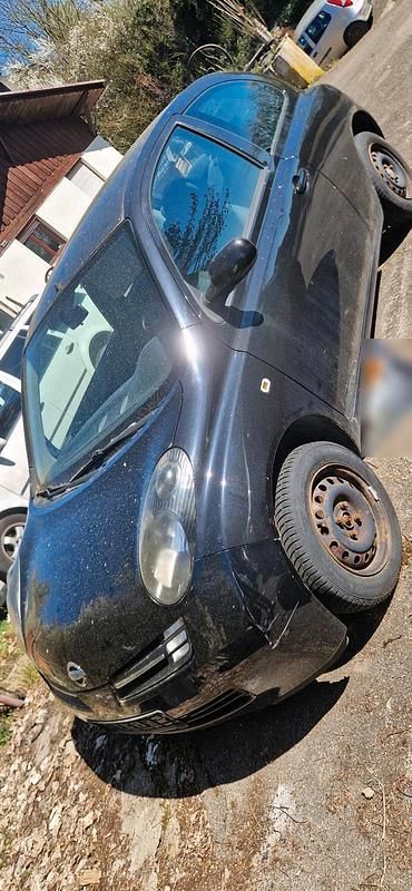 Gebraucht Nissan Micra 2004 Schwarz Kleinwagen