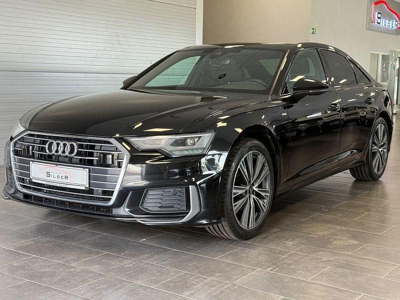 Schwarz Gebraucht 2022 Audi A6 S-Line Limousine | 31.890 € (Guter Preis) - Bild 1/4