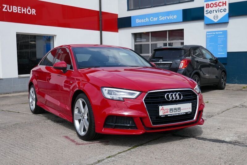 Rot Gebraucht 2019 Audi A3 S-Line Limousine | 19.490 € (Fairer Preis) - Bild 1/4