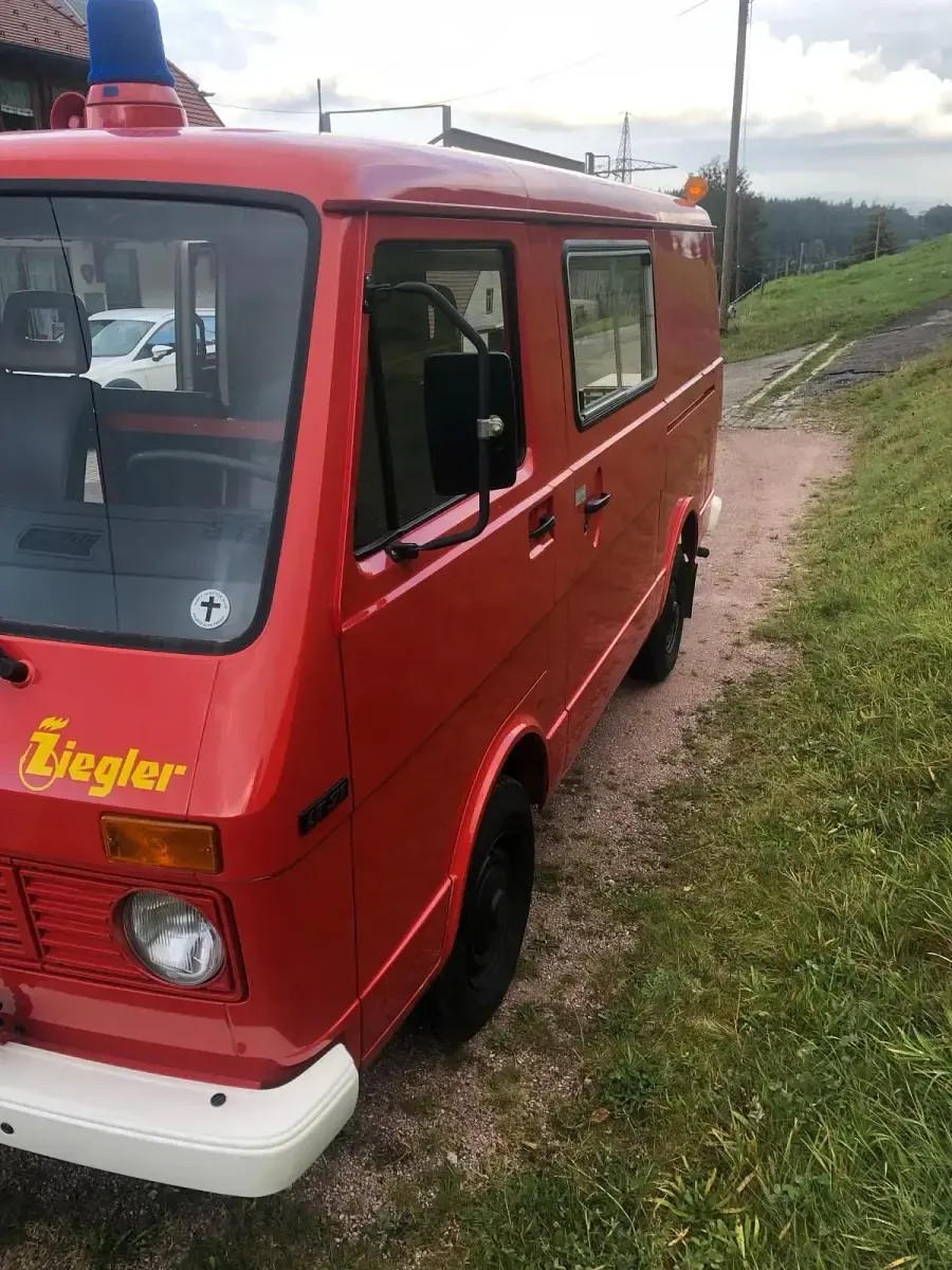 Gebraucht VW LT 90 PS (66 kW) 1985 Rot Van / Kleinbus