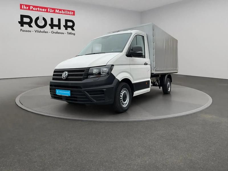 Candy weiss Gebraucht 2023 VW Crafter Van | 37.284 € (Teuer) - Bild 1/4