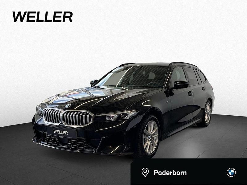 Black sapphire (schwarz) Gebraucht 2024 BMW 330 M Sport Kombi | 39.980 € (Superpreis) - Bild 1/4