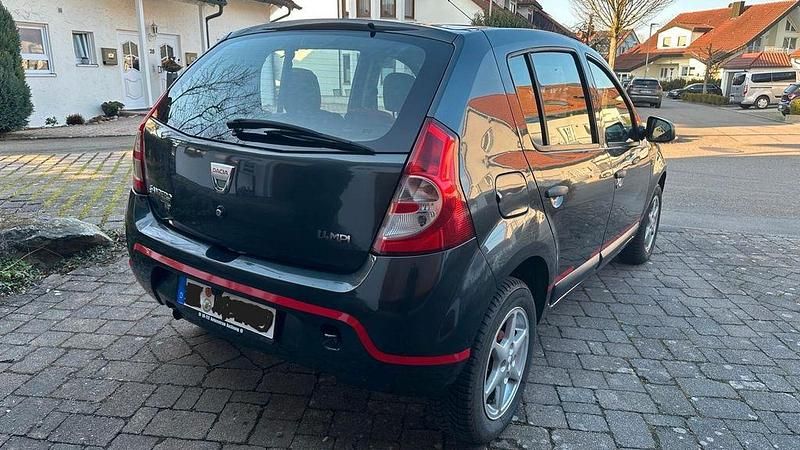 Gebraucht Dacia Sandero Lauréate 87 PS (63 kW) 2008 Grau Kleinwagen