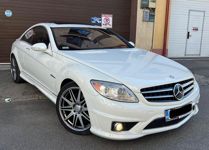 Gebraucht Mercedes CL500 387 PS (284 kW) 2007 Weiß Coupé