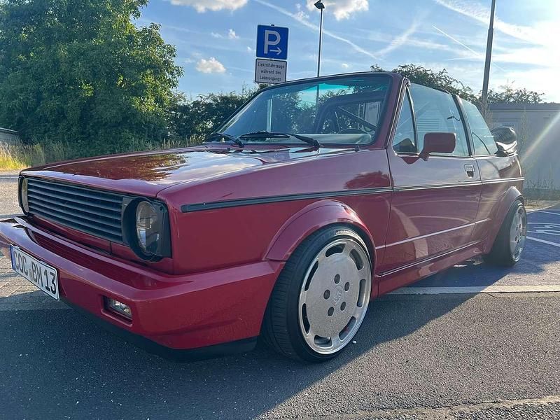 Rot Gebraucht 1989 VW Golf Cabriolet Cabrio | 10.750 € - Bild 1/4