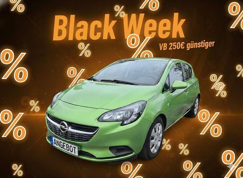 Grün Gebraucht 2017 Opel Corsa Edition Kleinwagen | 6.249 € (Guter Preis) - Bild 1/4
