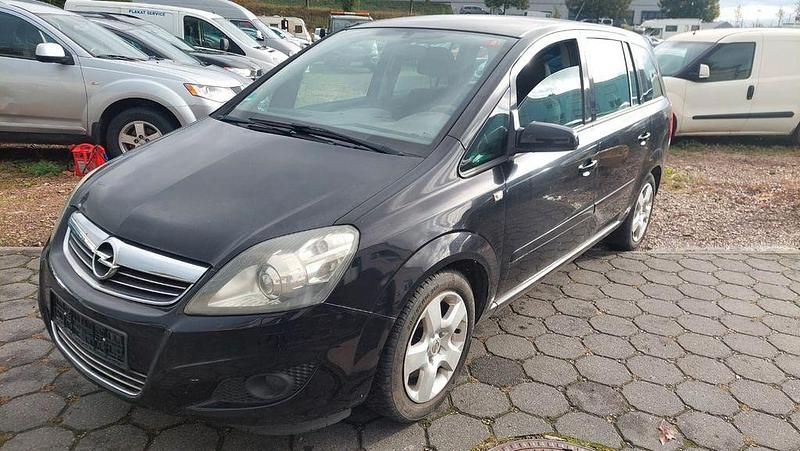 Saphirschwarz mi2 Gebraucht 2009 Opel Zafira Edition Van / Kleinbus | 1.200 € (Superpreis) - Bild 1/4