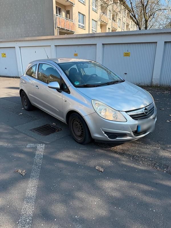 Gebraucht Opel Corsa 63 PS (46 kW) 2007 Silber Kleinwagen