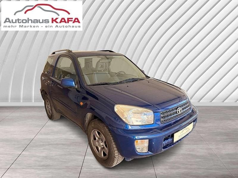 Gebraucht Toyota RAV4 125 PS (91 kW) 2003 Blau SUV