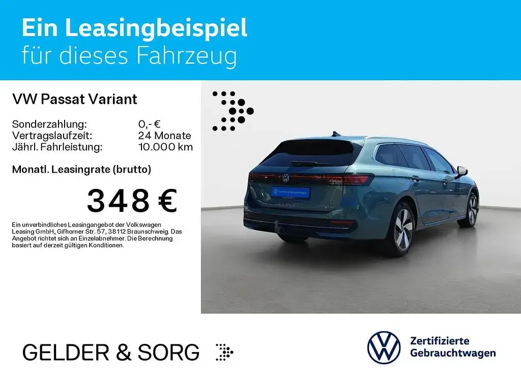 Gebraucht VW Passat Business 150 PS (110 kW) 2025 Maripositgrün metallic Kombi