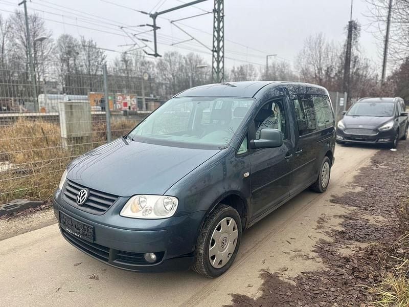 Grau Gebraucht 2008 VW Caddy Maxi Life Life Van / Kleinbus | 5.999 € (Superpreis) - Bild 1/4