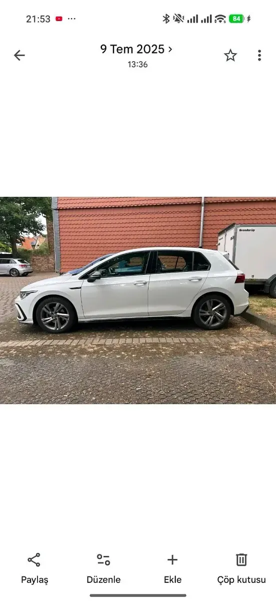 Gebraucht VW Golf VIII R-line 150 PS (110 kW) 2023 Weiß Limousine