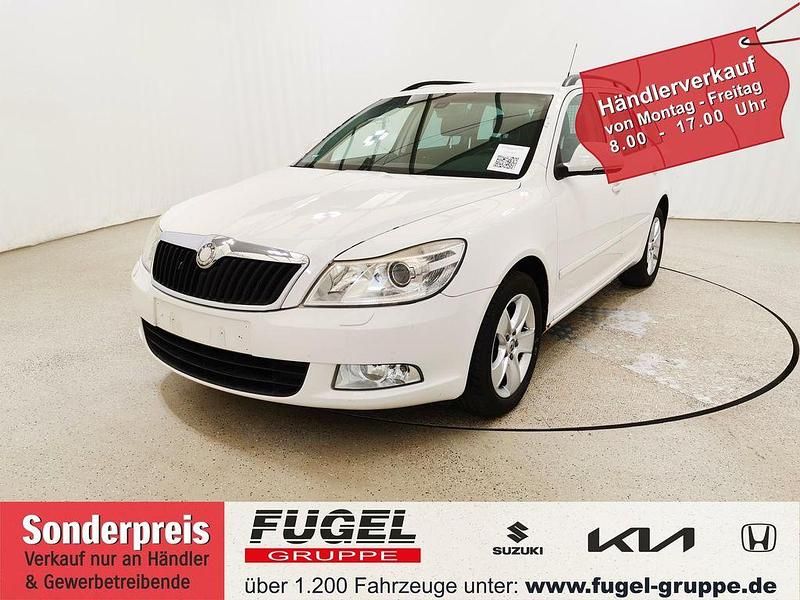 Candyweiss Gebraucht 2009 Skoda Octavia Elegance Limousine | 3.499 € (Superpreis) - Bild 1/4
