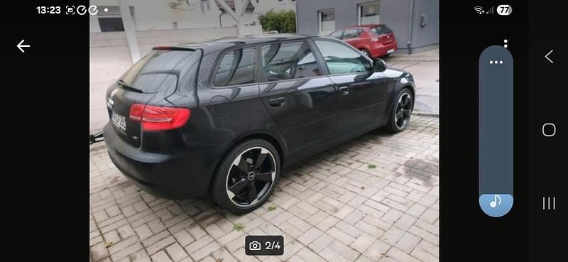 Gebraucht Audi A3 Sportback 160 PS (117 kW) 2008 Schwarz Kleinwagen